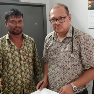 The father of the slain student Biplab will get free treatment