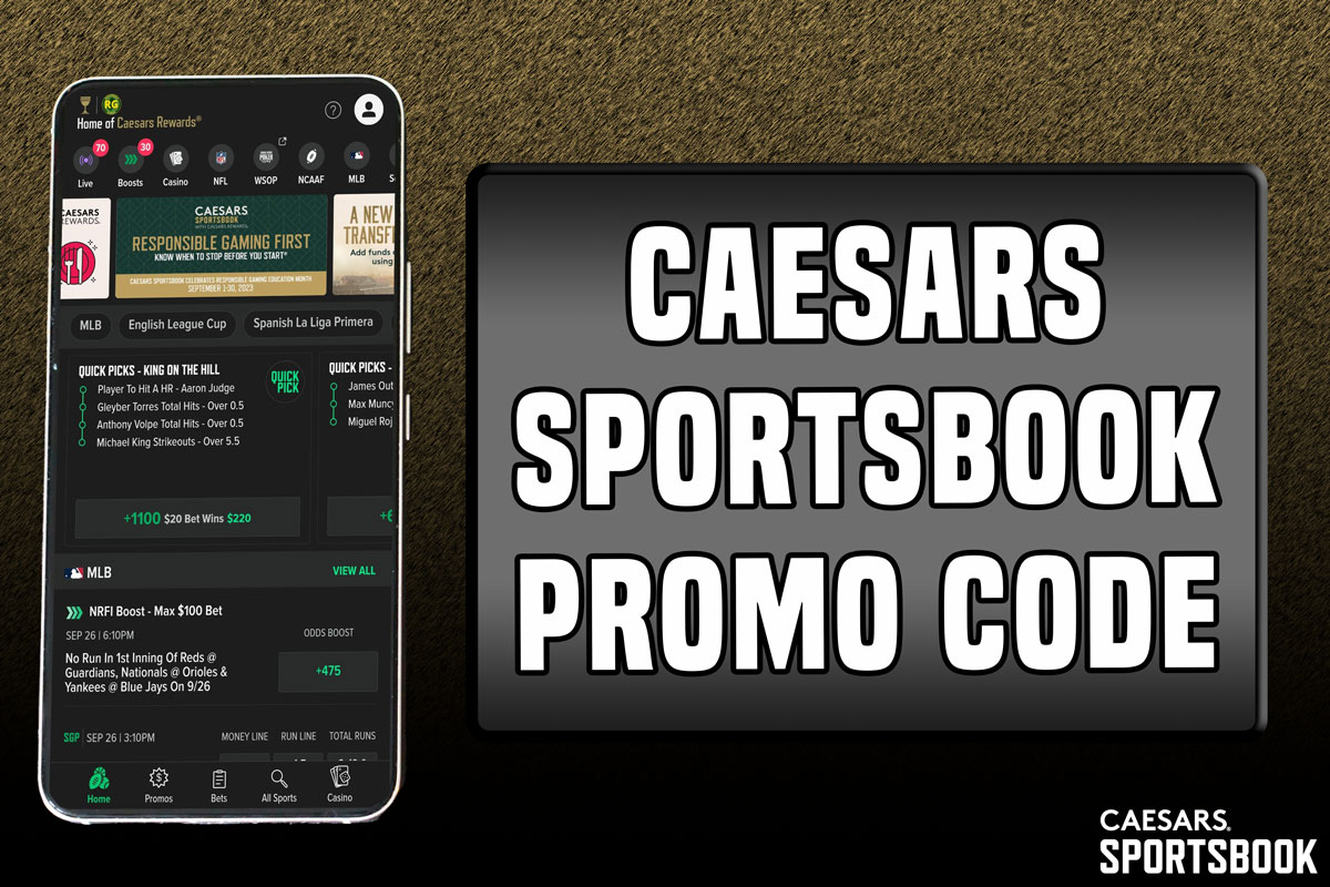 Caesars Sportsbook Promo Code NEWSWK1000: Get $1K Bonus Back for CFB Week 1