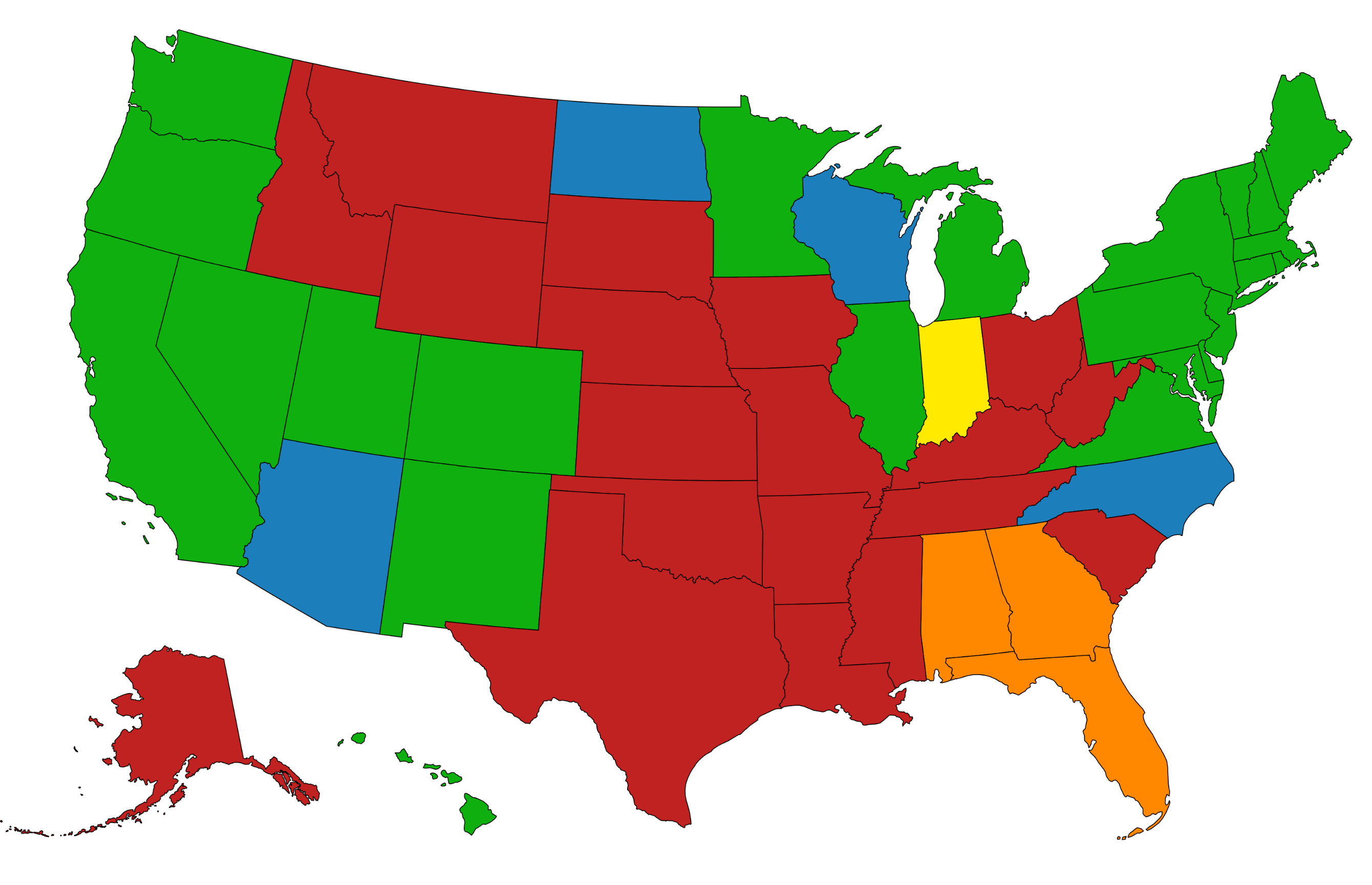 Map Shows States Which Still Allow Conversion Therapy