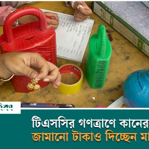 People are also giving earrings and money to TSC relief