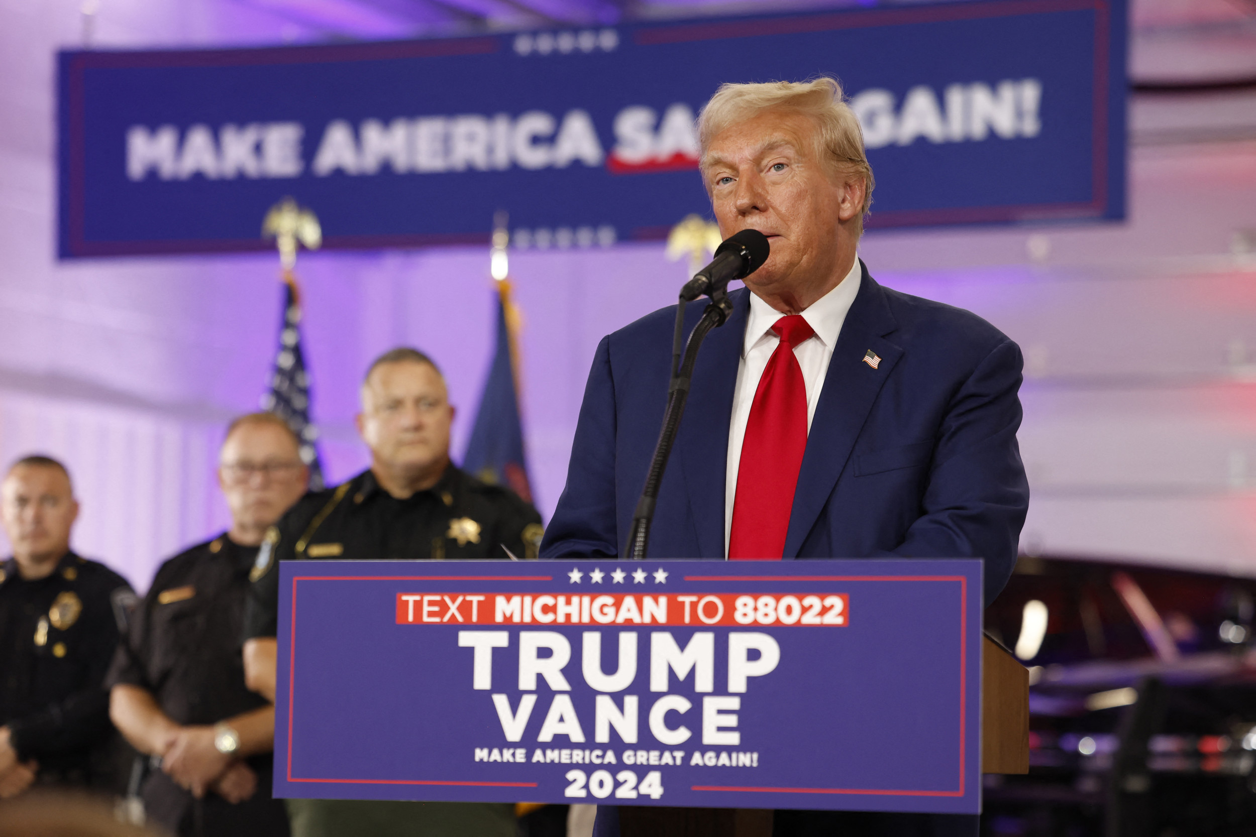 Trump Campaign Event Investigated Over Claims It Violated Election Law