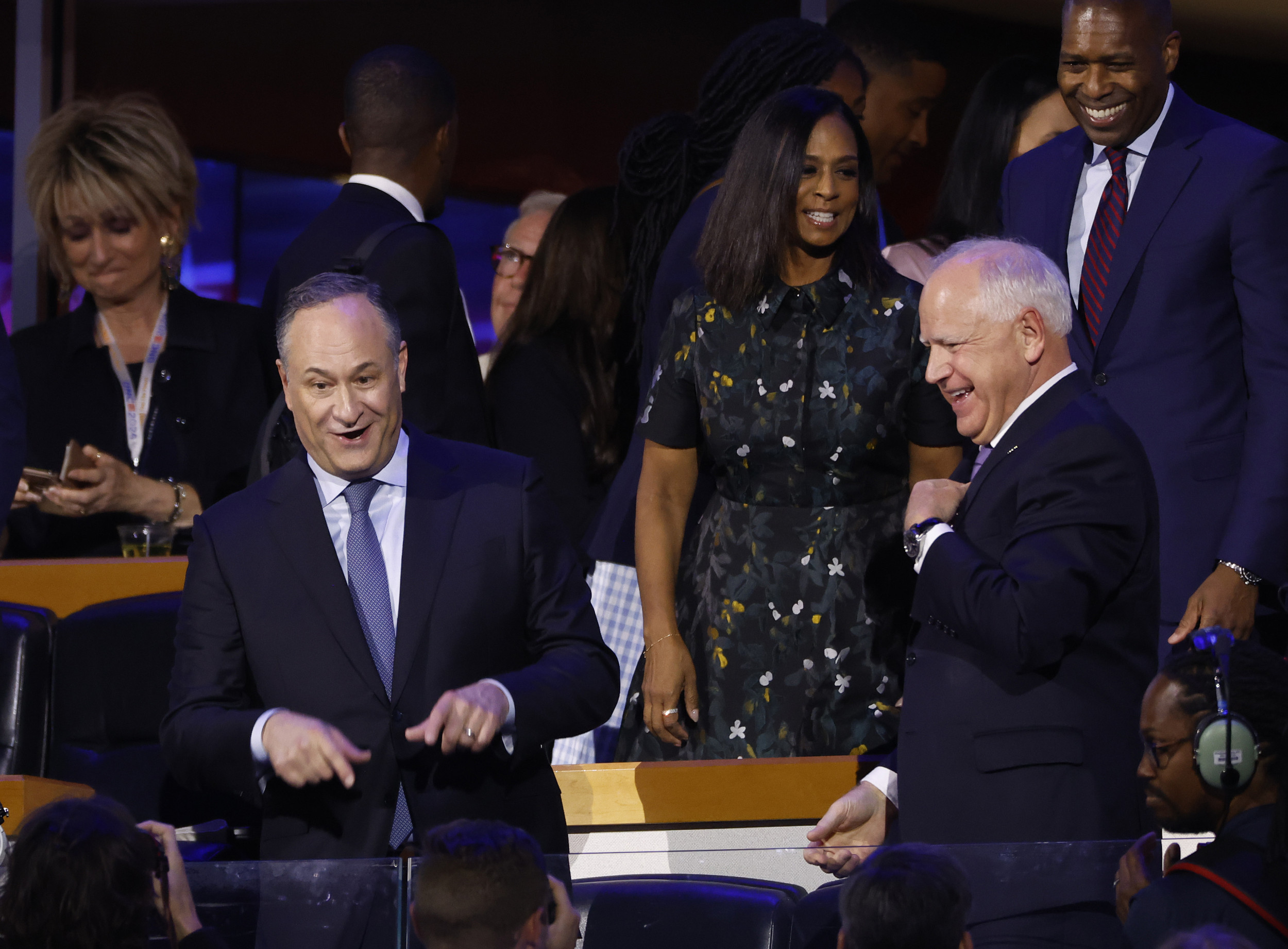 Doug Emhoff’s Reaction to Kamala Harris at DNC Goes Viral