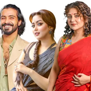 Bhavna with Swastika and Raj in a dark thriller story