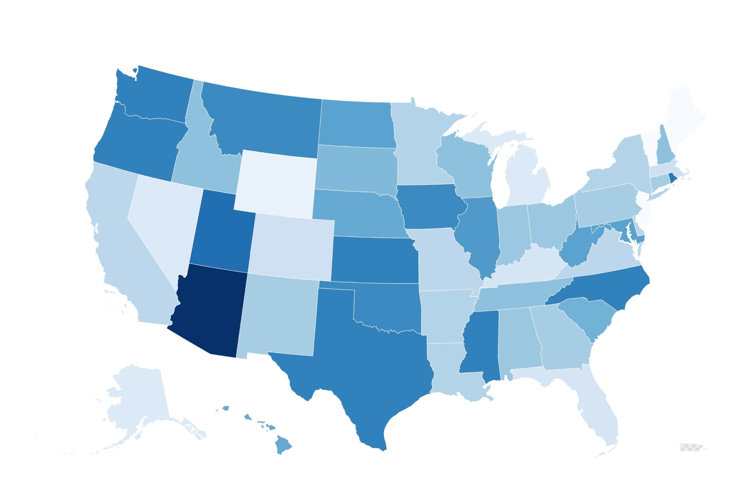Map Shows States Where Elder Fraud is On The Rise