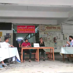 Demonstration debate in Jabi, students in favor of banning student politics