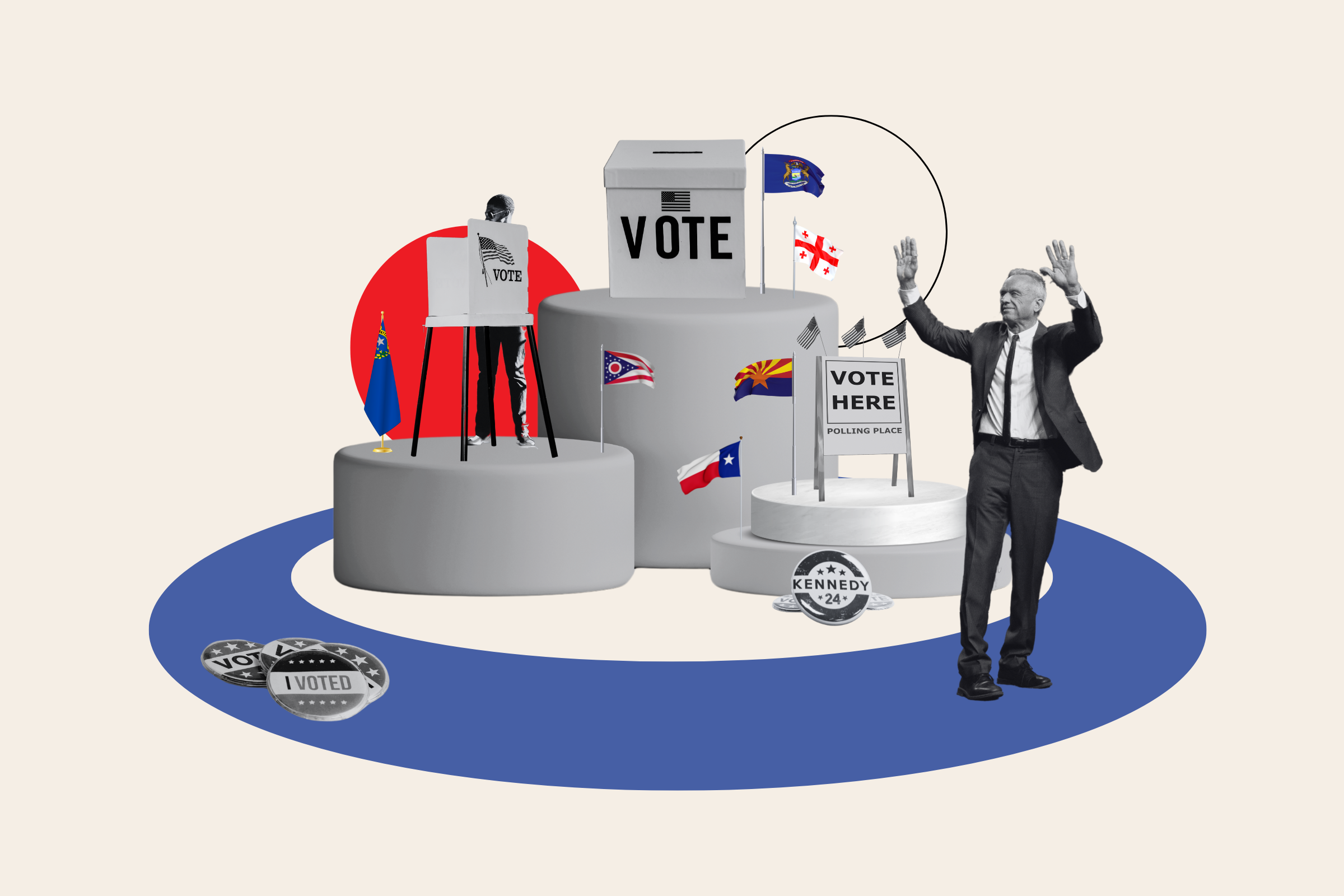 How RFK Jr. Could Still Swing Results in Key Battleground States