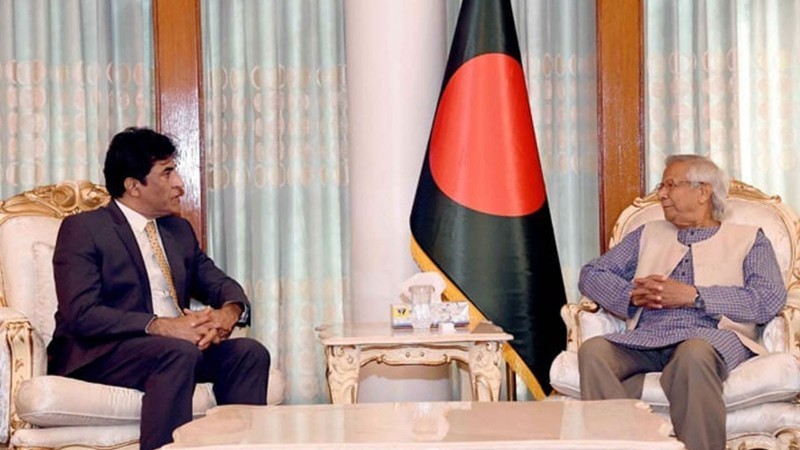 Calling on Pakistan to revive SAARC. of Yunus