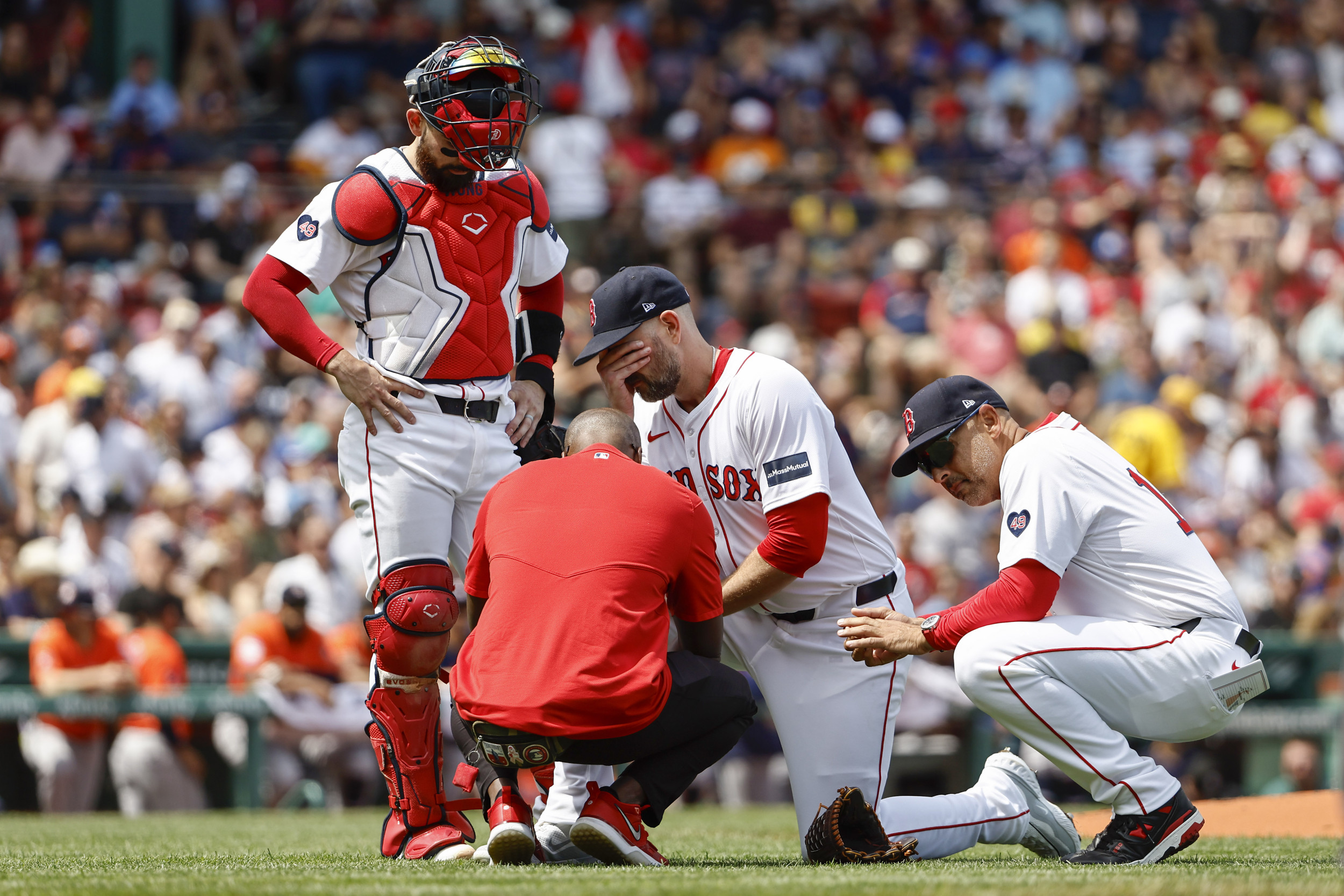 Injured Red Sox Pitcher’s Season Is Officially Over