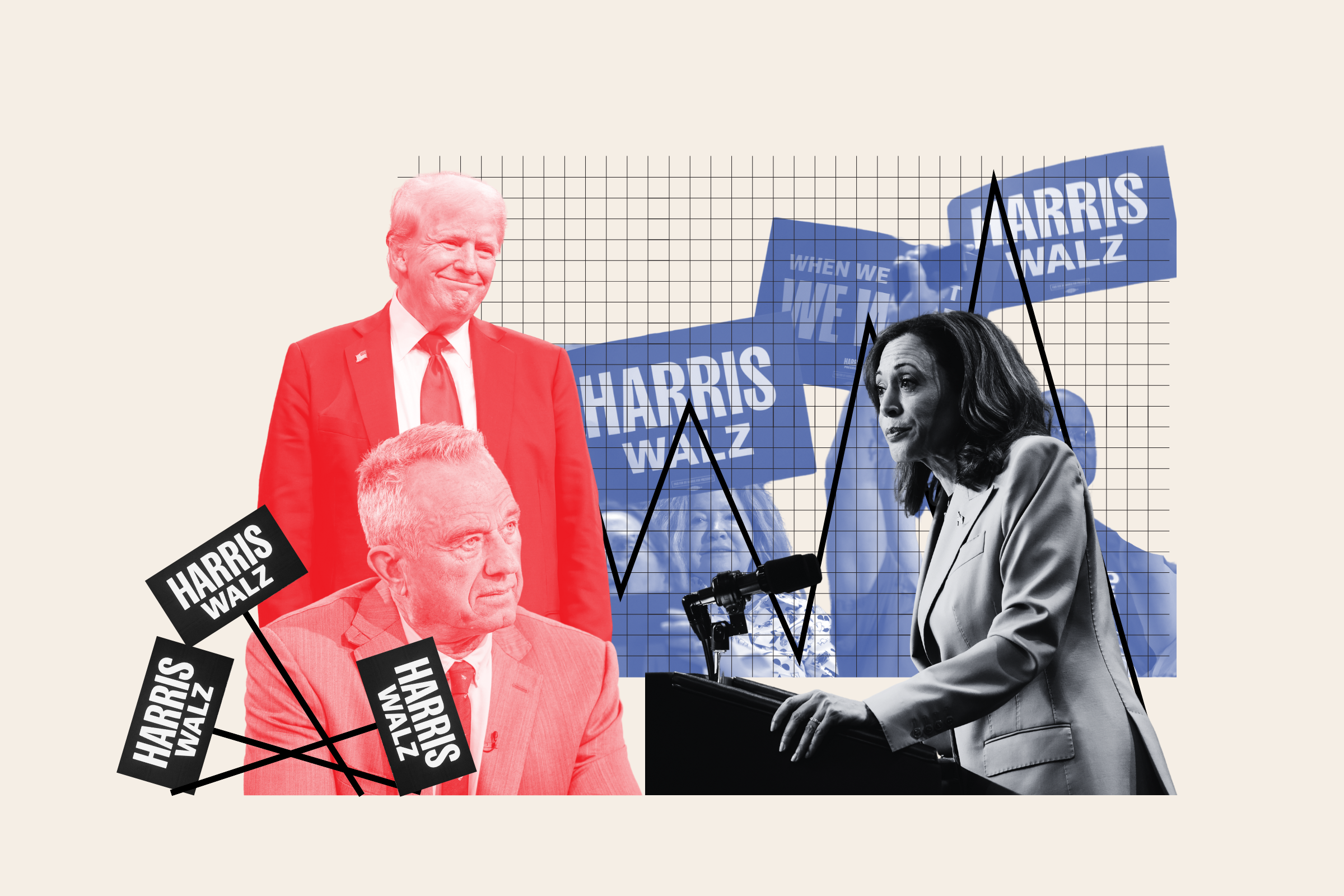 Is Kamala Harris’ Bubble Bursting?