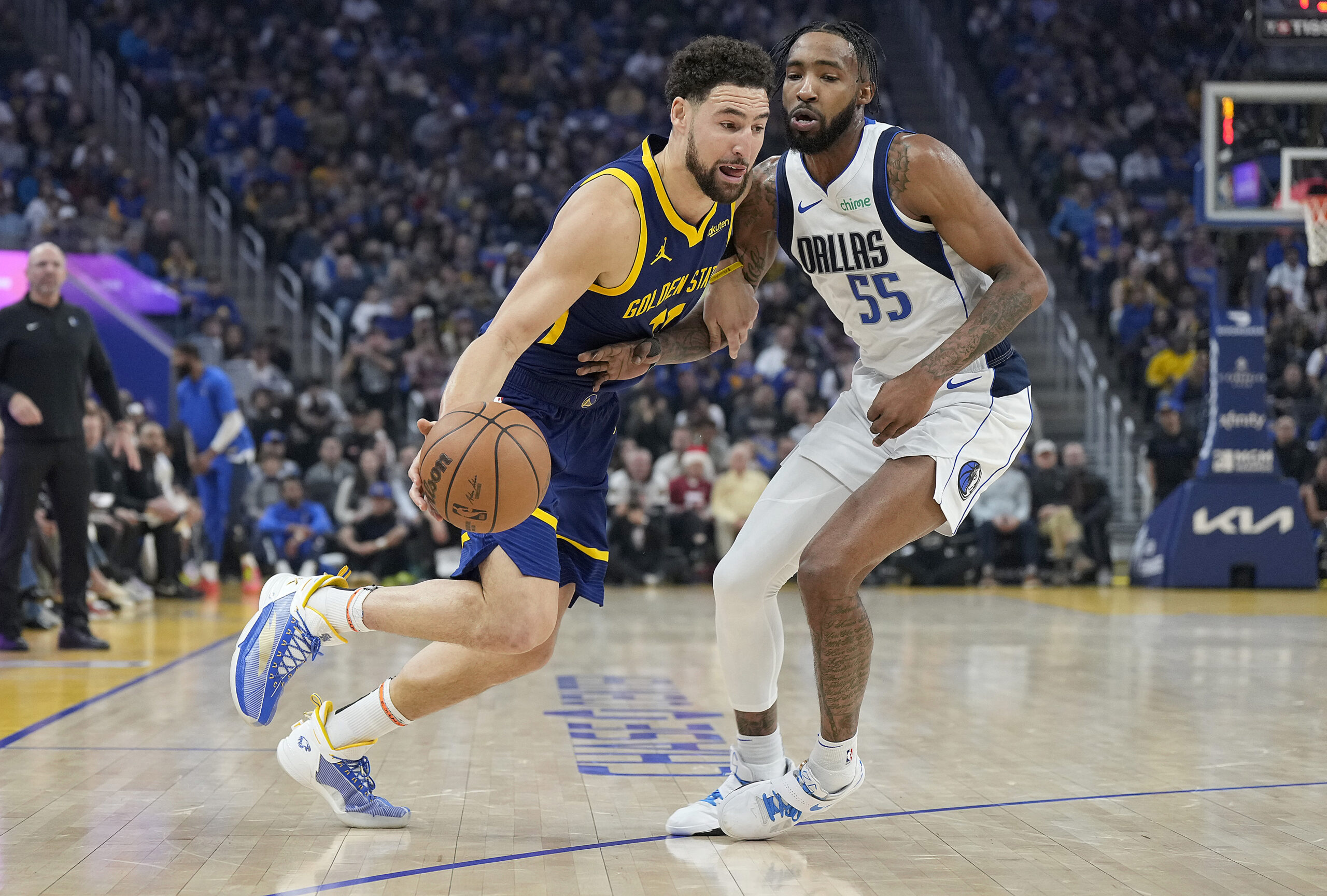 Mavericks All-Star Kyrie Irving Credited As ‘Biggest’ Reason Klay Thompson Left Warriors
