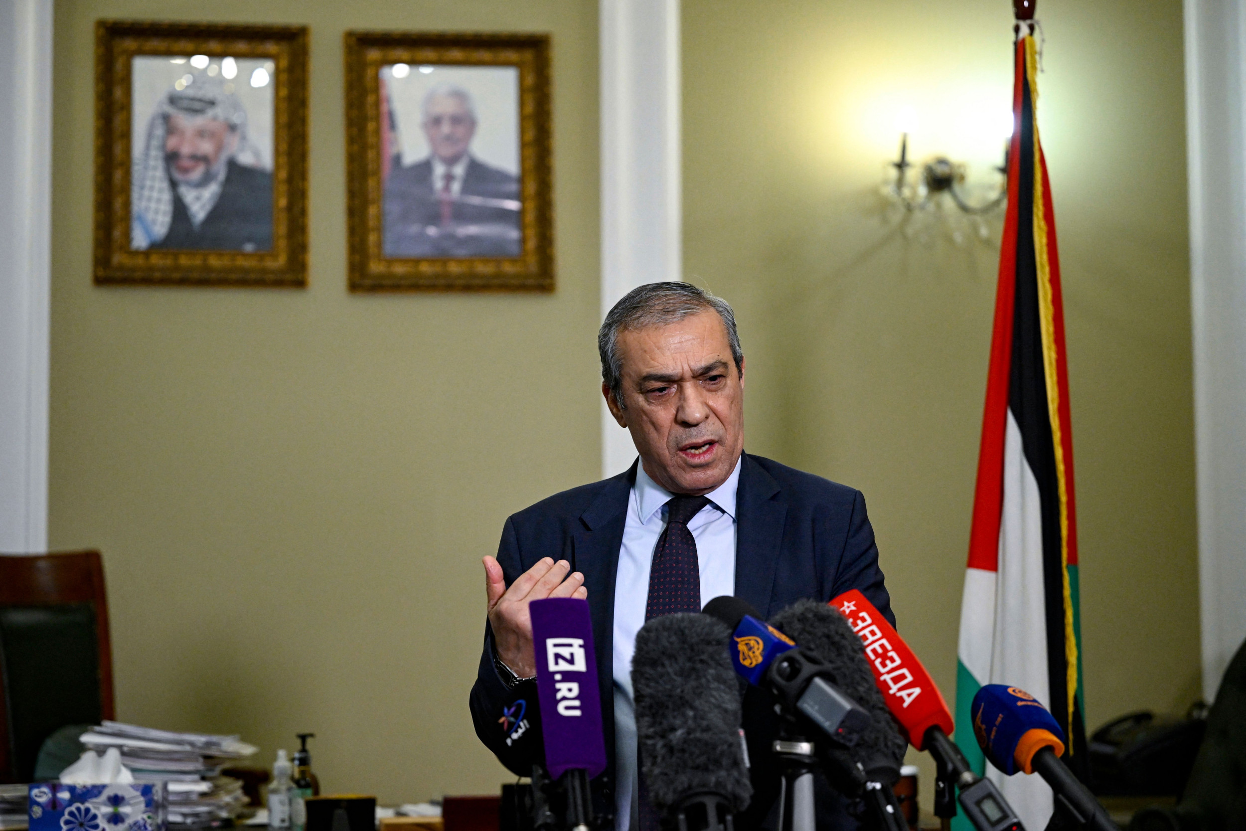 Palestinians Will Apply to Join Russia-China Group: Ambassador