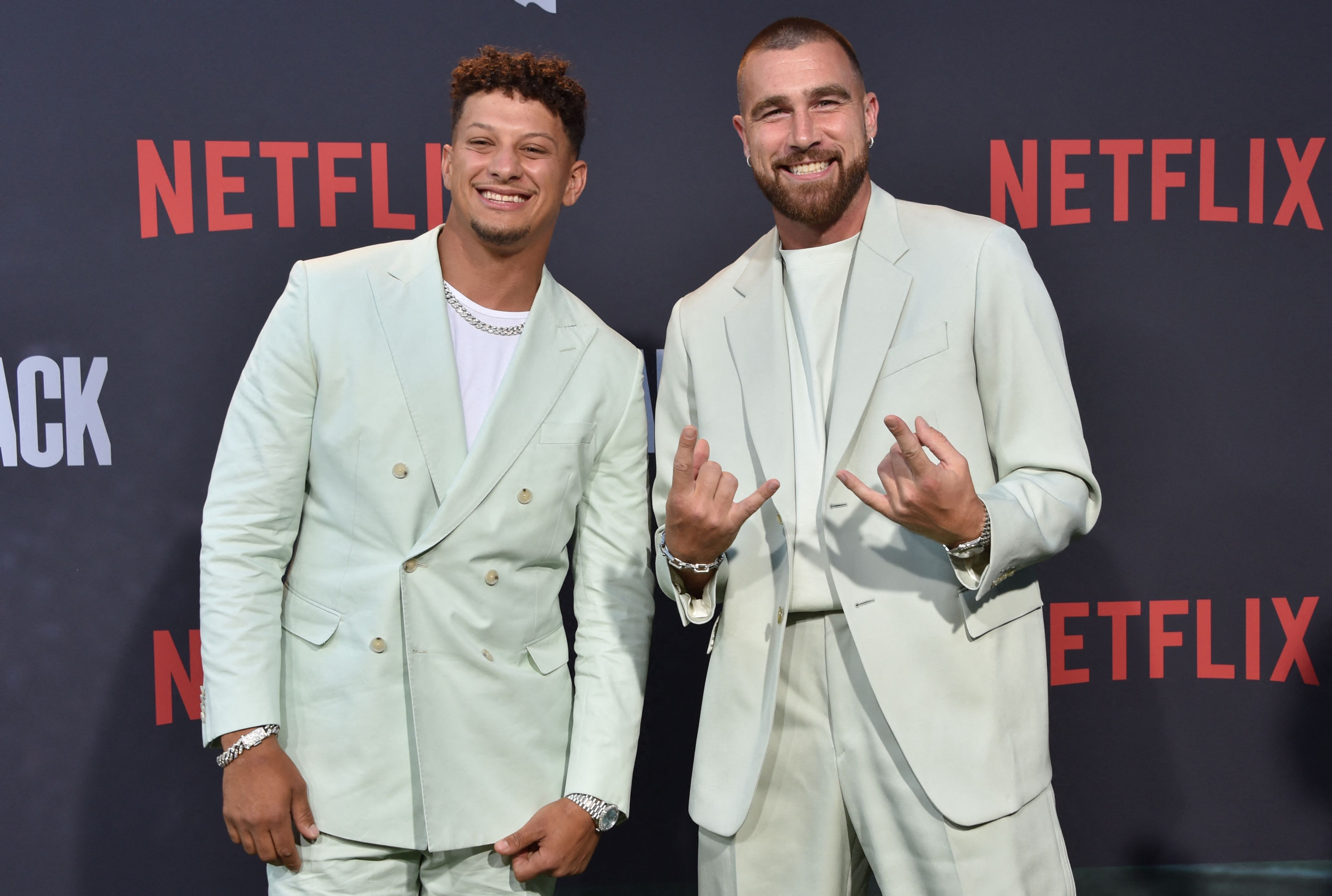 Inside Travis Kelce’s Kansas City Outing With Patrick and Brittany Mahomes