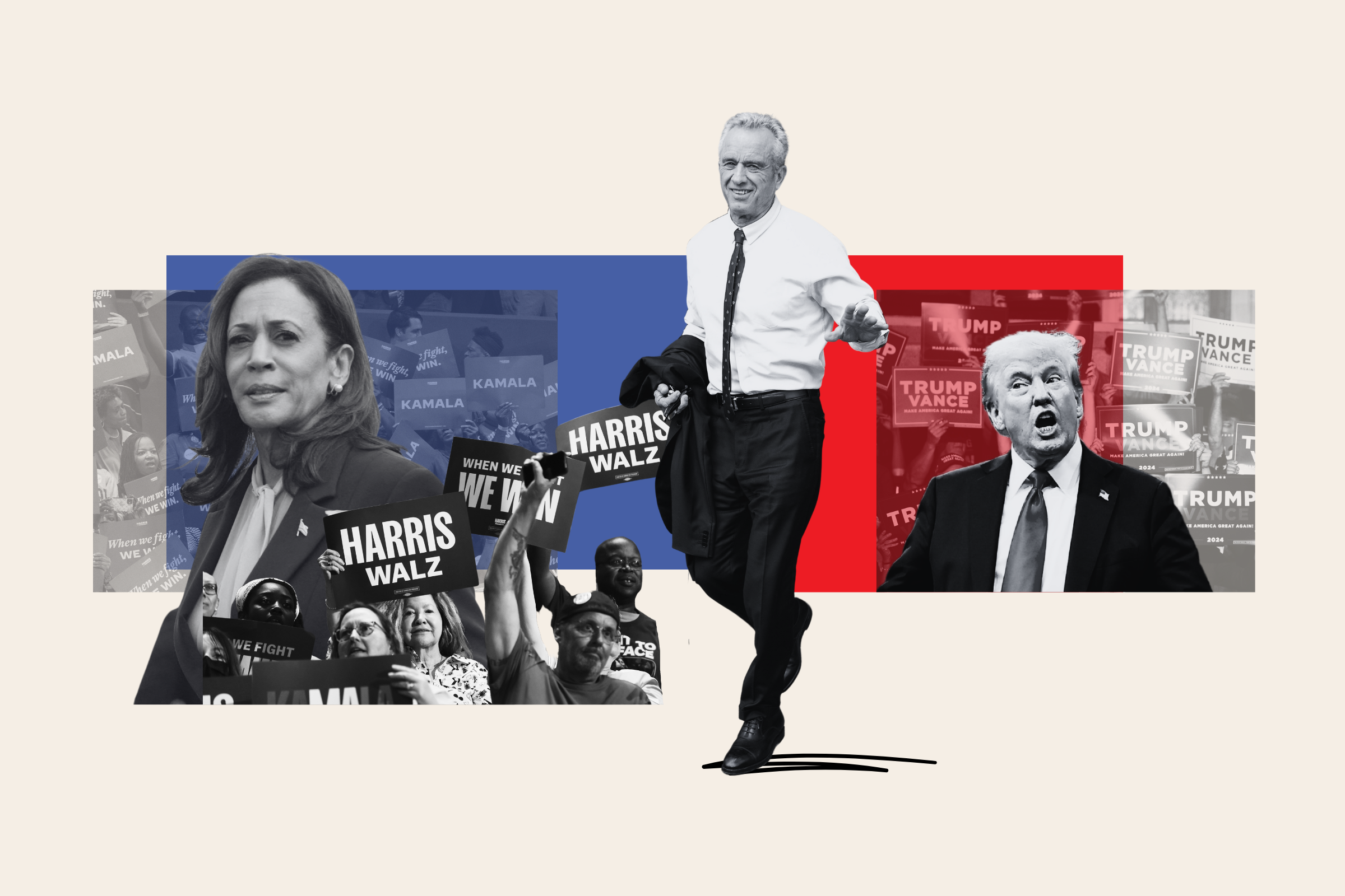 How RFK Jr Dropping Out Would Affect Trump vs Harris in Battleground States
