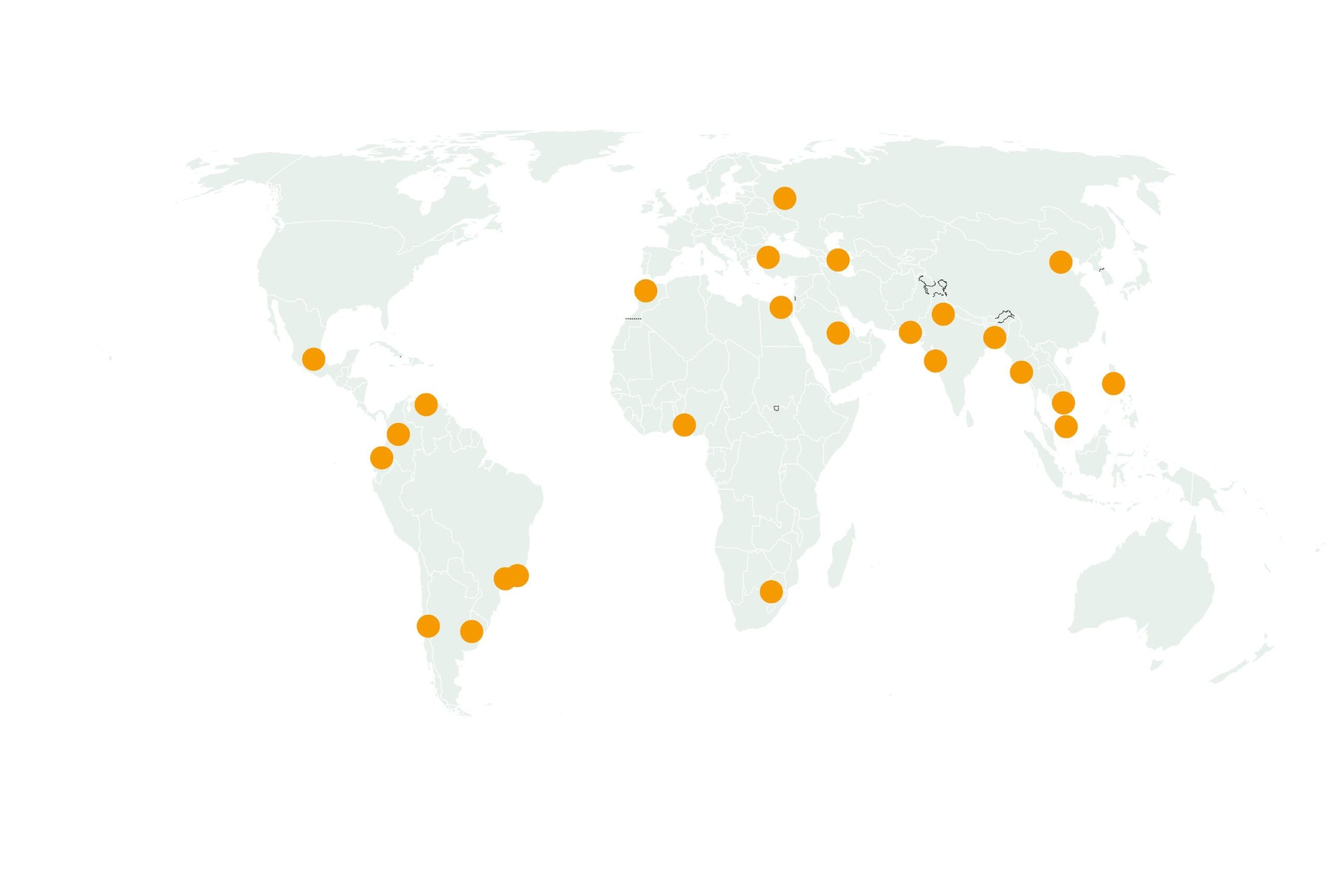 World Map Shows Most Risky Cities for Tourists