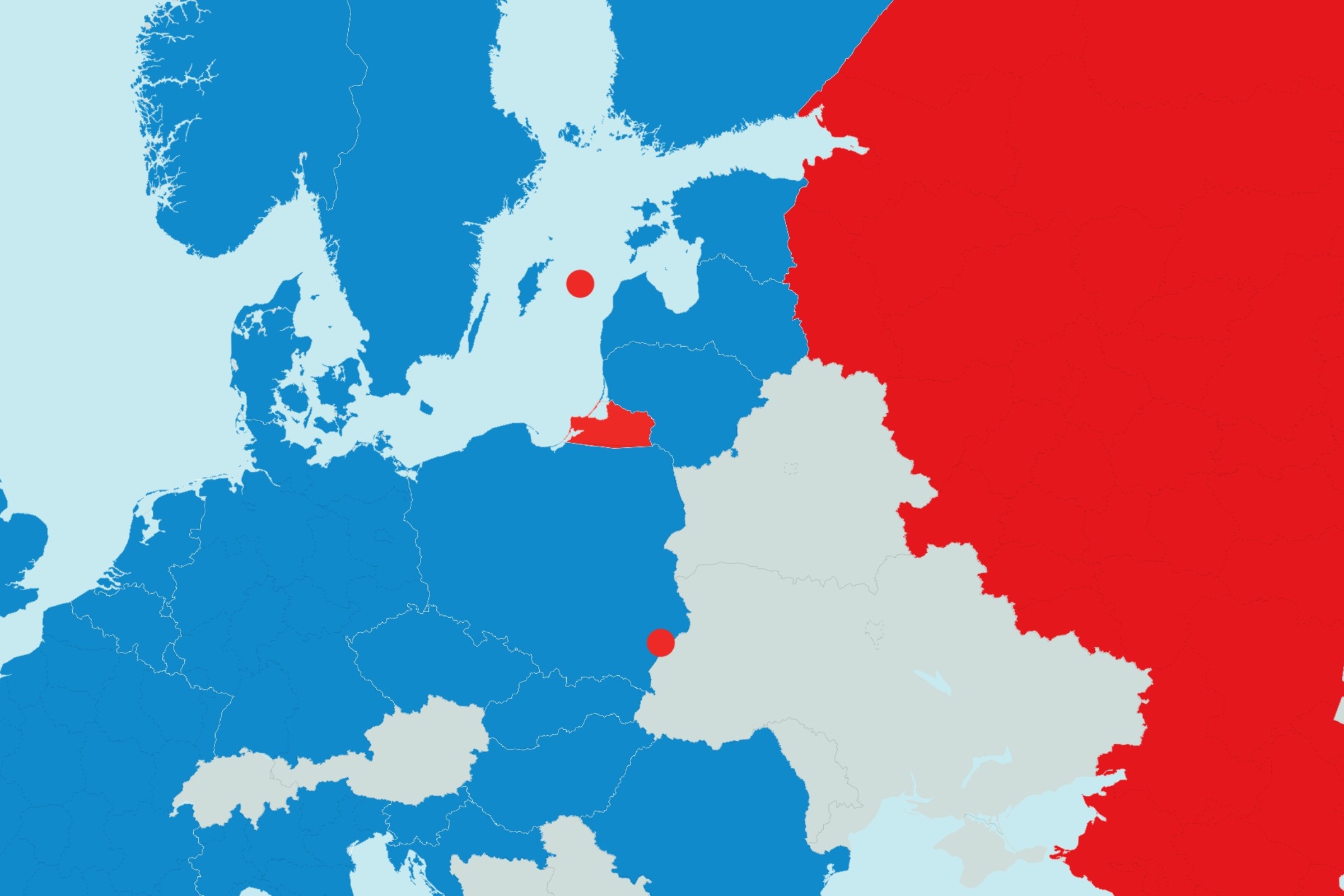 Map Shows NATO Jets Scrambled Against Russian Aircraft, ‘Aerial Objects’