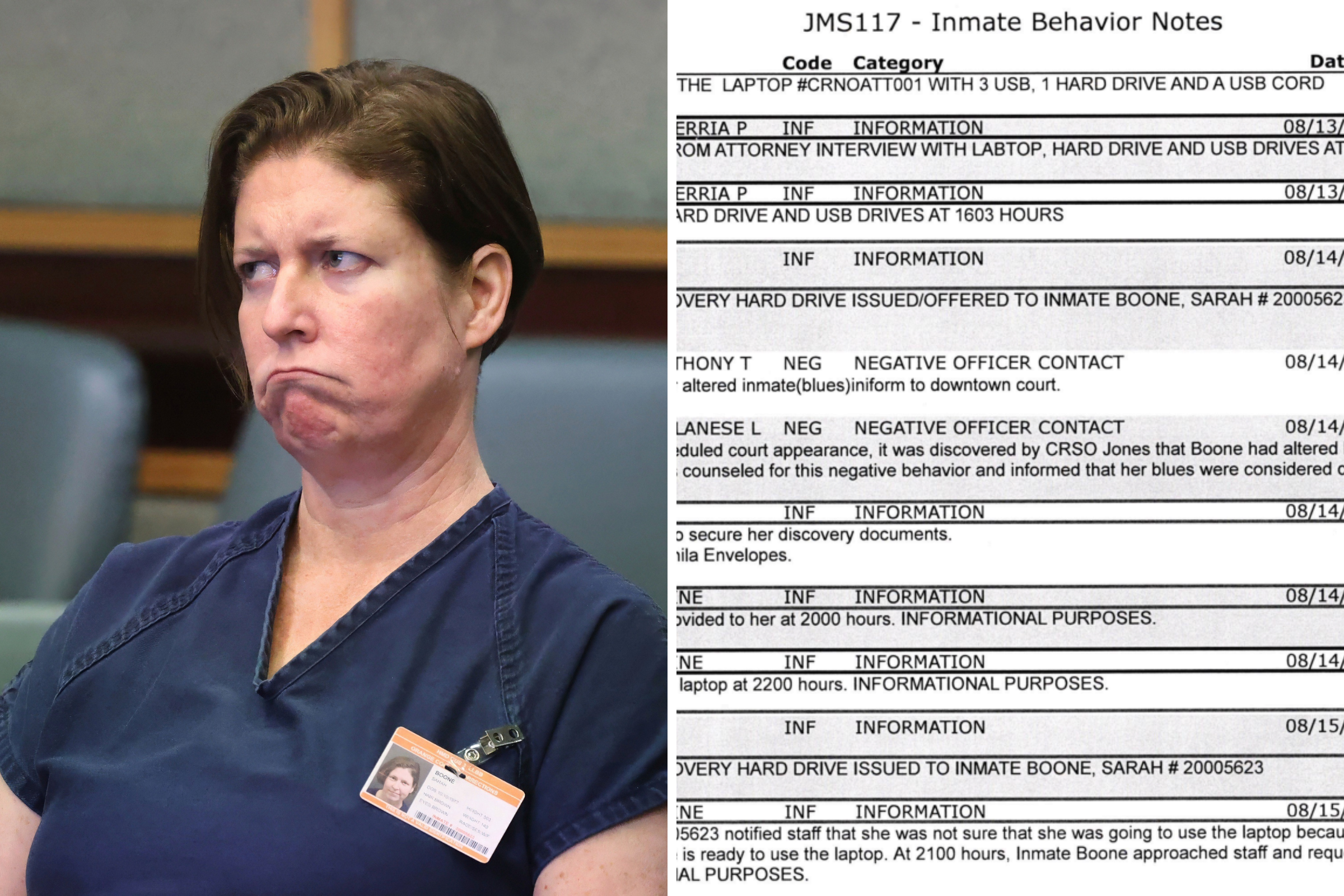 Sarah Boone Murder Trial Update: Alleged Suitcase Killer Defiant in Jail