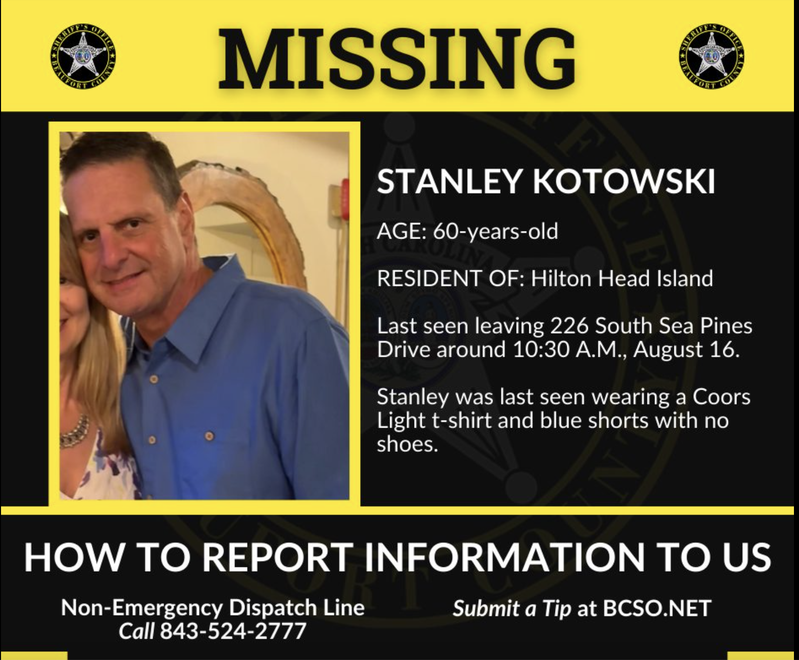 Mystery as Missing Mass. Man’s Body Found Under South Carolina House