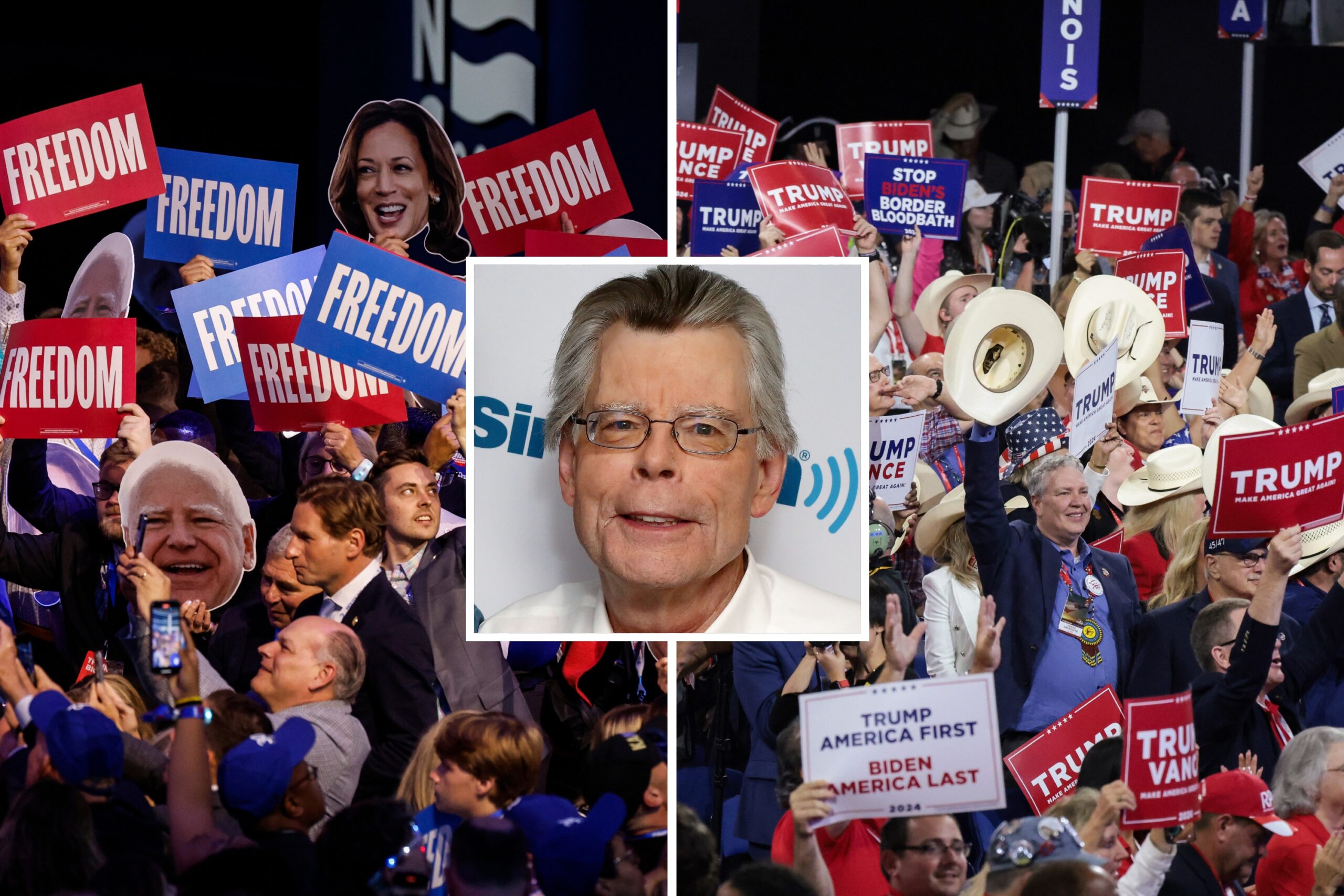 Stephen King’s Donald Trump, Kamala Harris Joke Takes Off Online