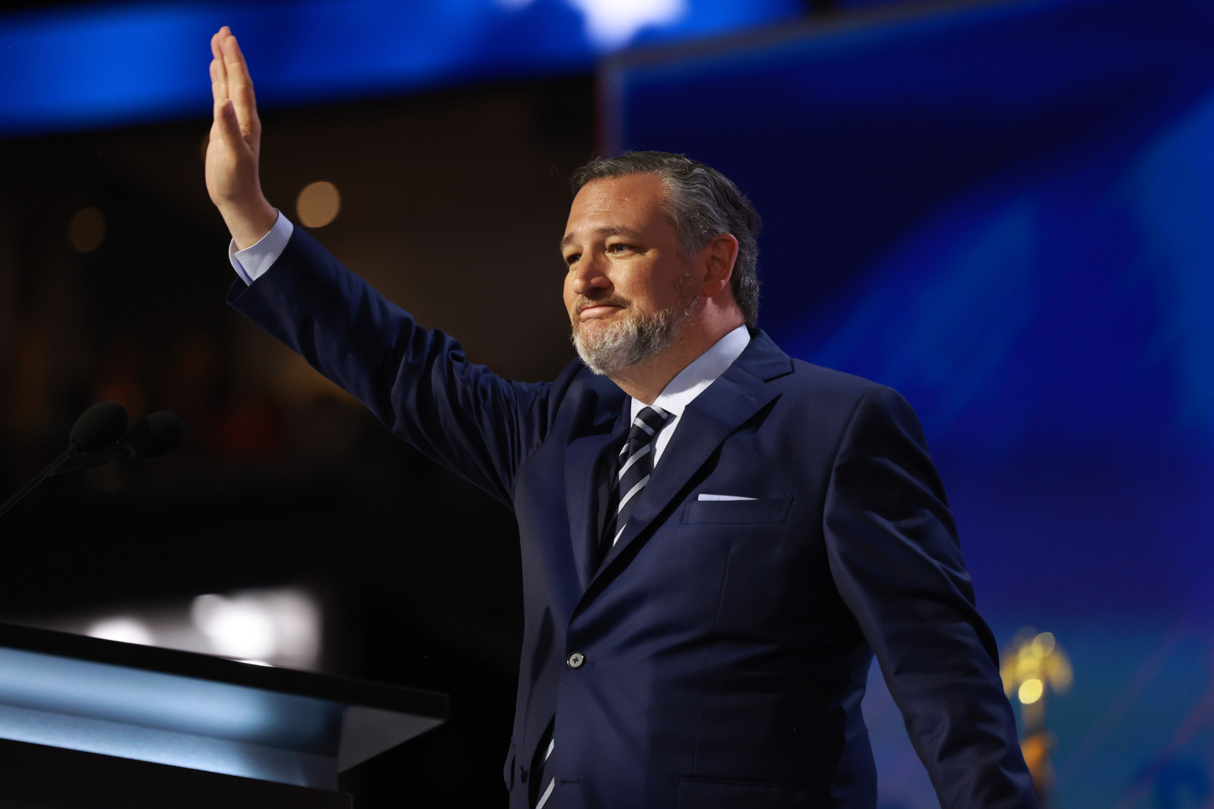 Ted Cruz Jokes About Donald Trump’s ‘Orange Skin’