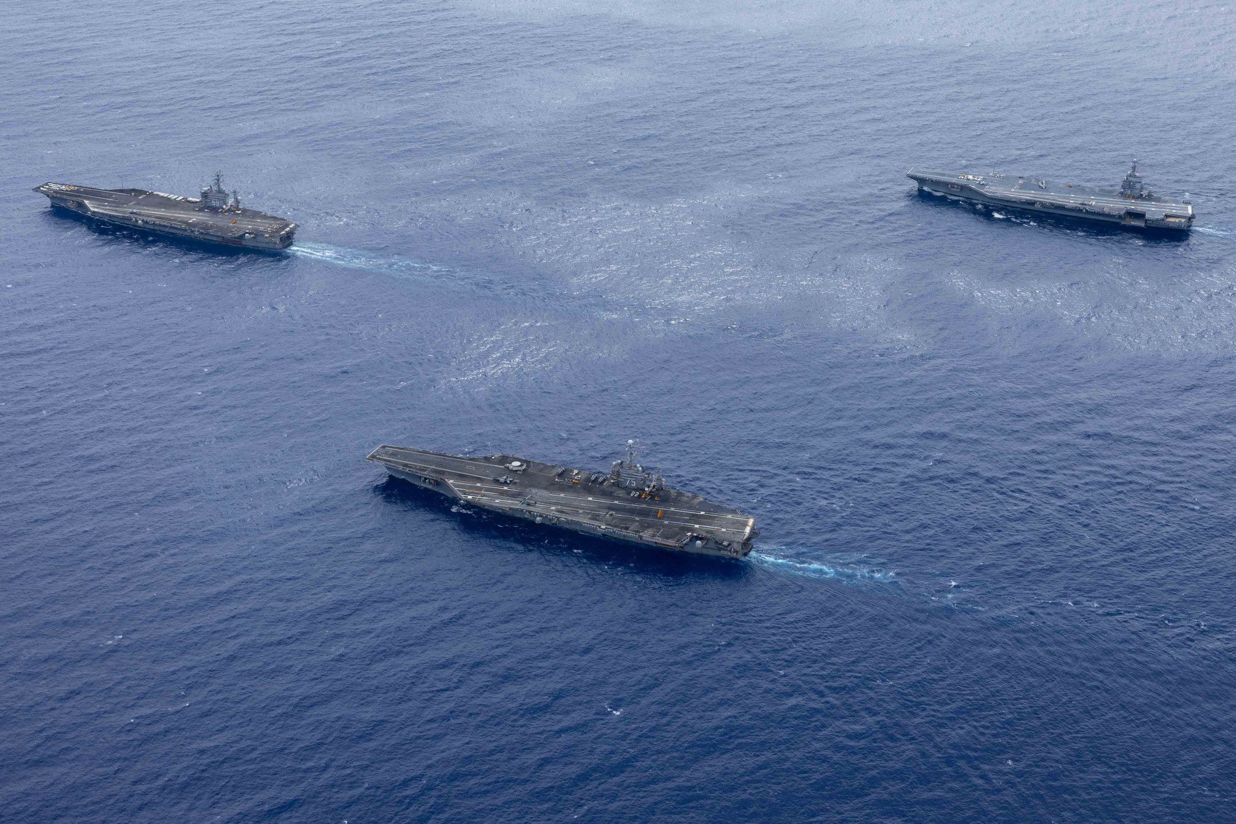 US Puts World’s Largest Carrier Fleet To Work