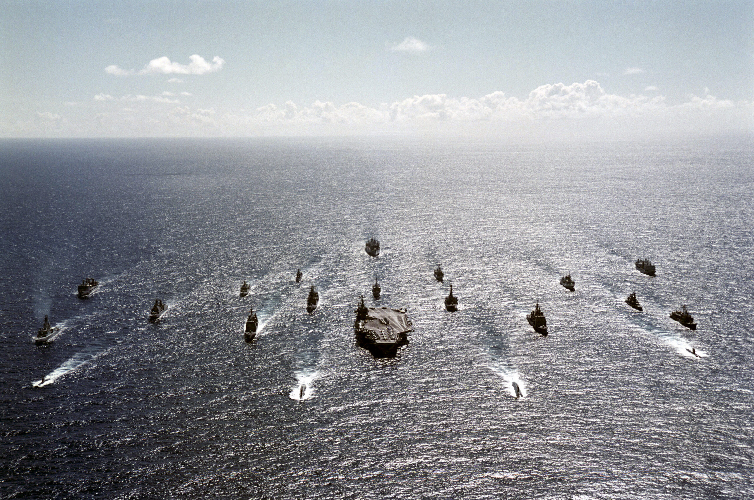 China’s Spy Agency Uses US Warships in Propaganda Post