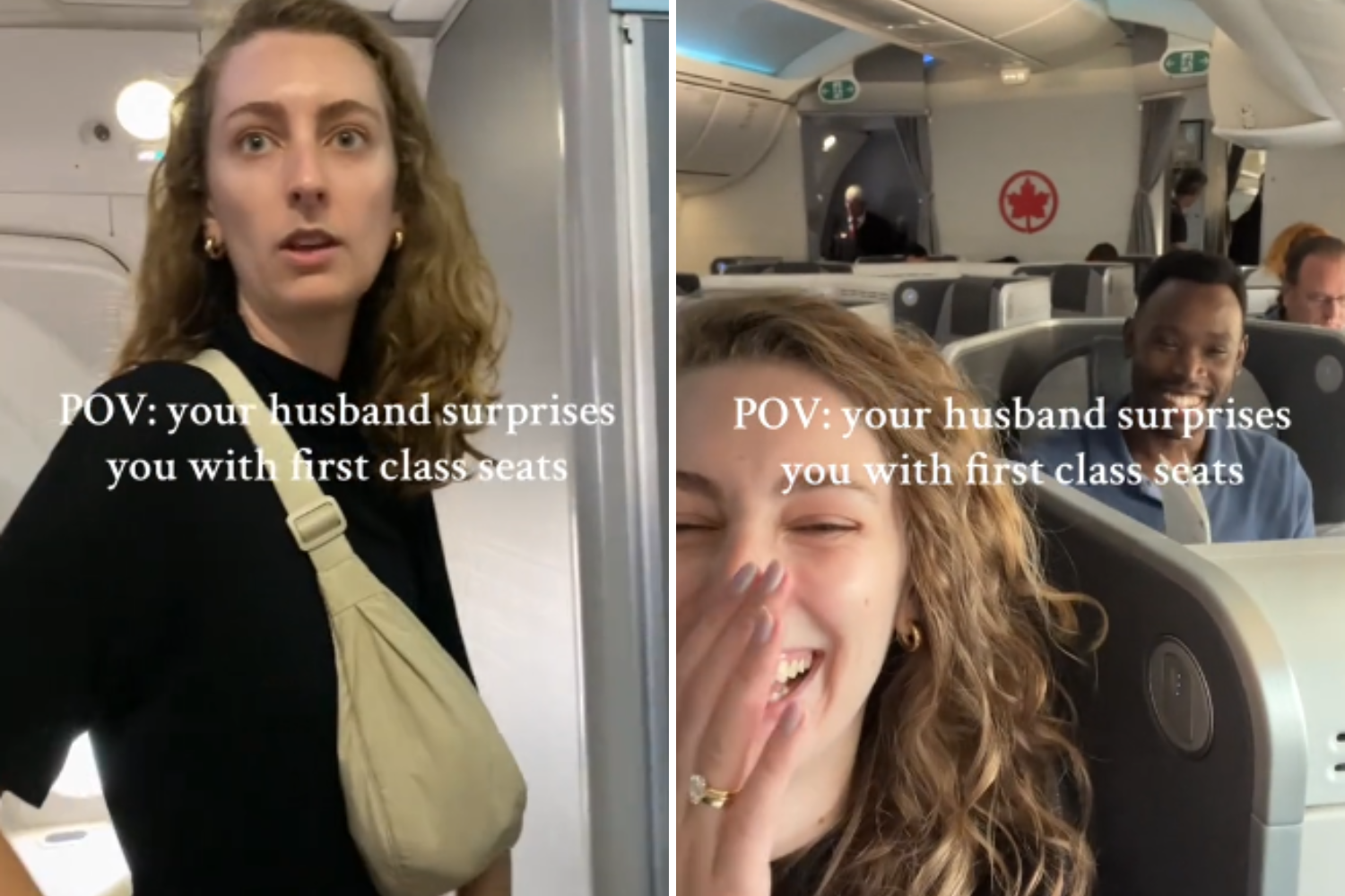Woman ‘About To Cry’ As She Boards Flight and Realizes What Husband Did