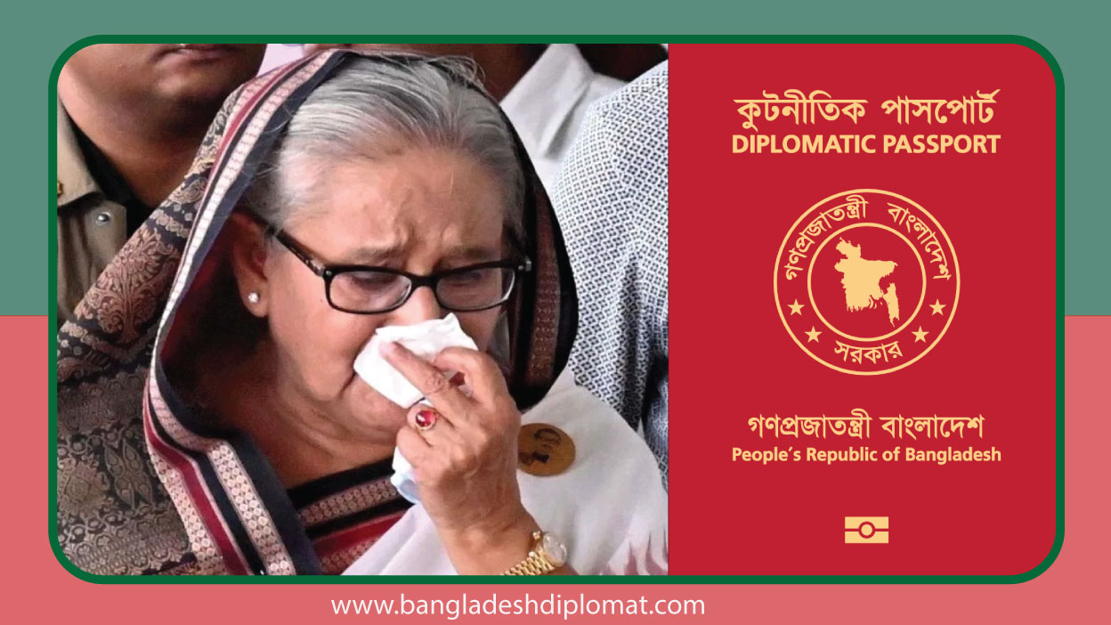 Sheikh Hasina's stay in India is running out due to cancellation of red passport – Bangladesh Diplomat