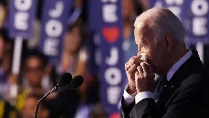 Biden cried! What he said about democracy and Trump-