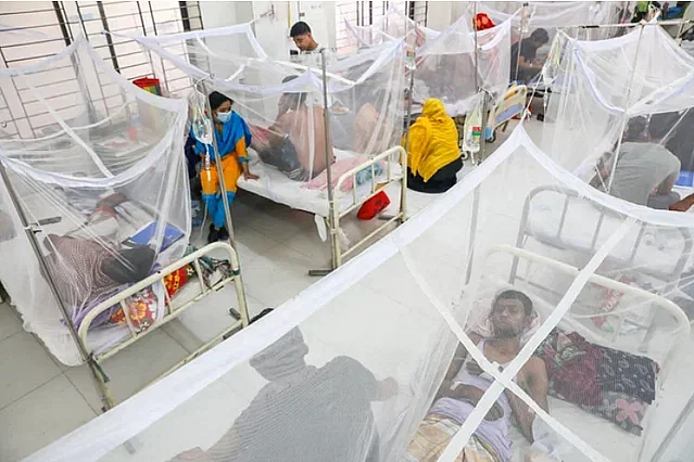 Dengue fever again today death, 1 hospitalized 296