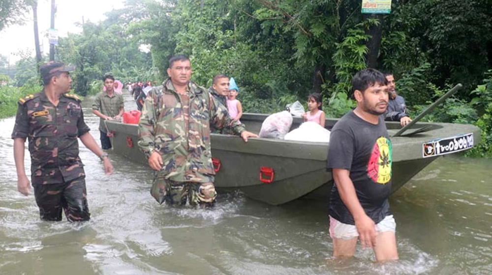 Army gave one day's salary in support of flood victims – Bangladesh Diplomat