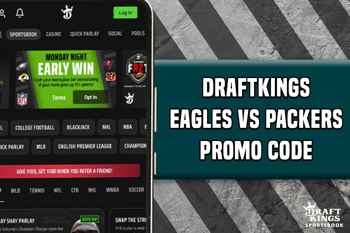 DraftKings Promo Code for Eagles-Packers Secures $250 Bonus, NFL+ Premium