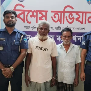 Businessman strangulated for walking over drain in Feni, 2 arrested