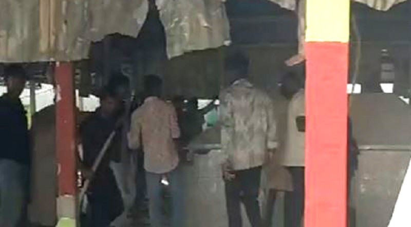 The imam of the mosque was fired for vandalizing the shrine in Sirajganj