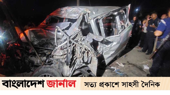 Microbus-covered van collision in Narsingdi, four killed including bride