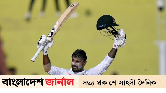 Liton's impeccable century leads Bangladesh