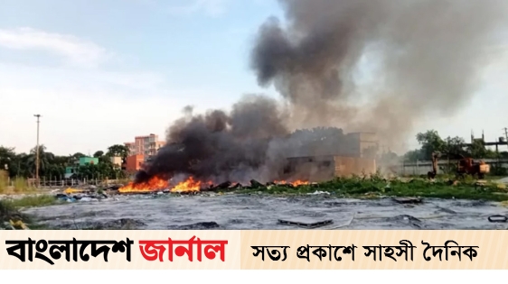 Fire and looting again in Gazi Tires factory