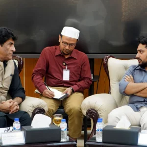 Pakistan High Commissioner meeting with Adviser Nahid Islam