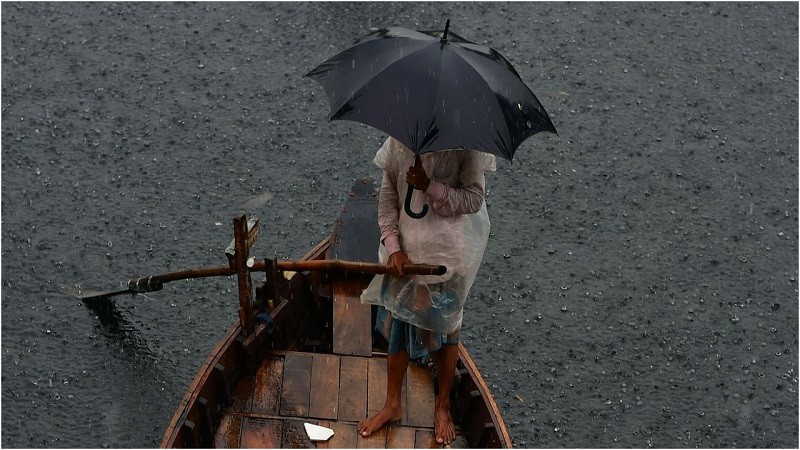 Districts where it may rain for 3 consecutive days