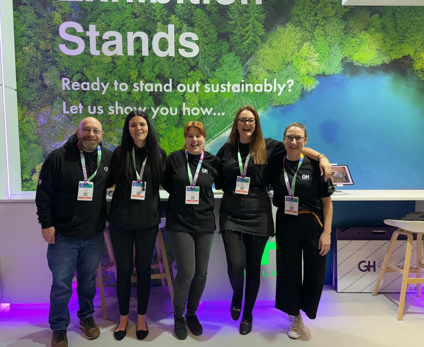 GH Display Shines at Event Sustainability Live and Event Tech Live