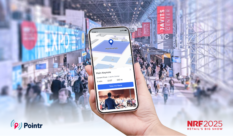 Pointr to Enhance Attendee Experience at NRF 2025: Retail’s Big Show with Next-Generation Maps & Wayfinding 