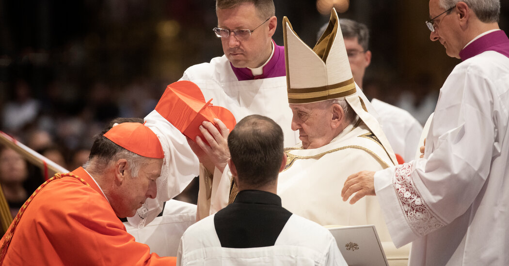 Pope Names Robert McElroy, an Ally on Immigration, as Cardinal in Washington