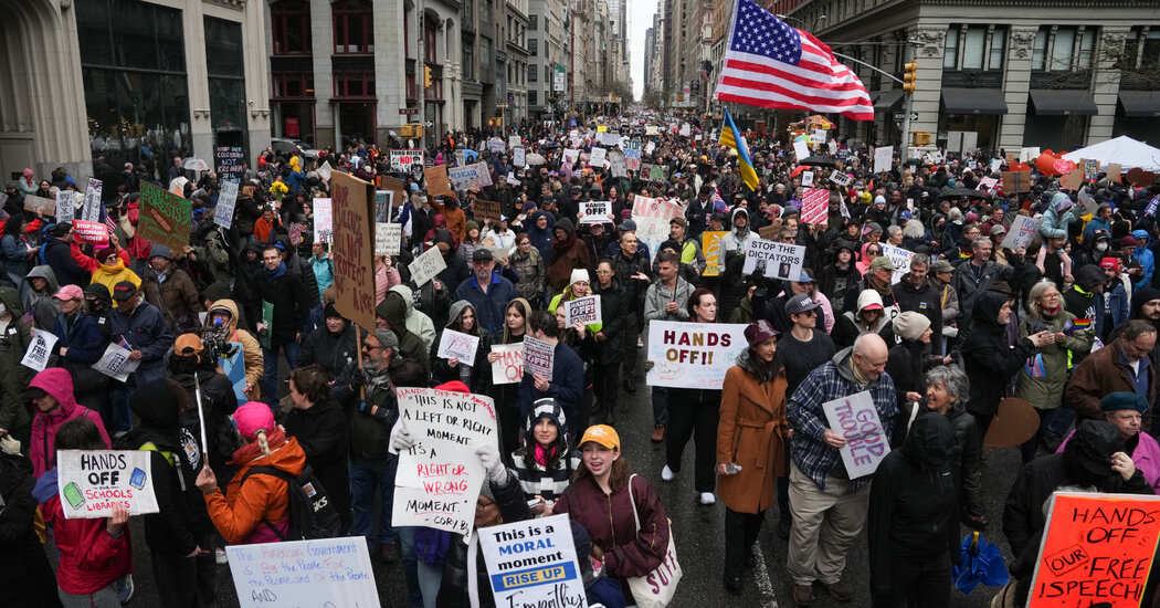 Anti-Trump Protests Get Underway Across the Country