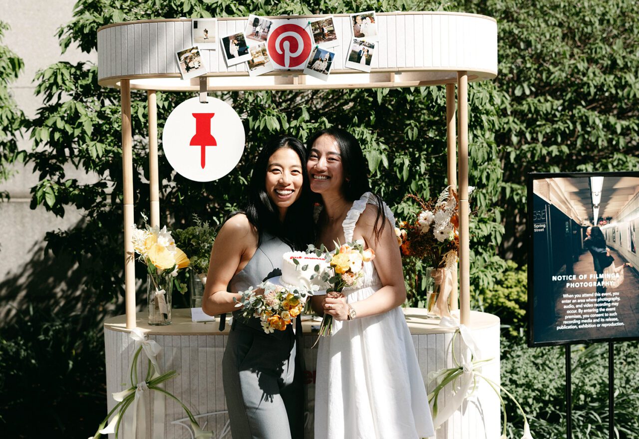 Pinterest Brings Gen Z Wedding Trends to Life at NYC’s City Hall