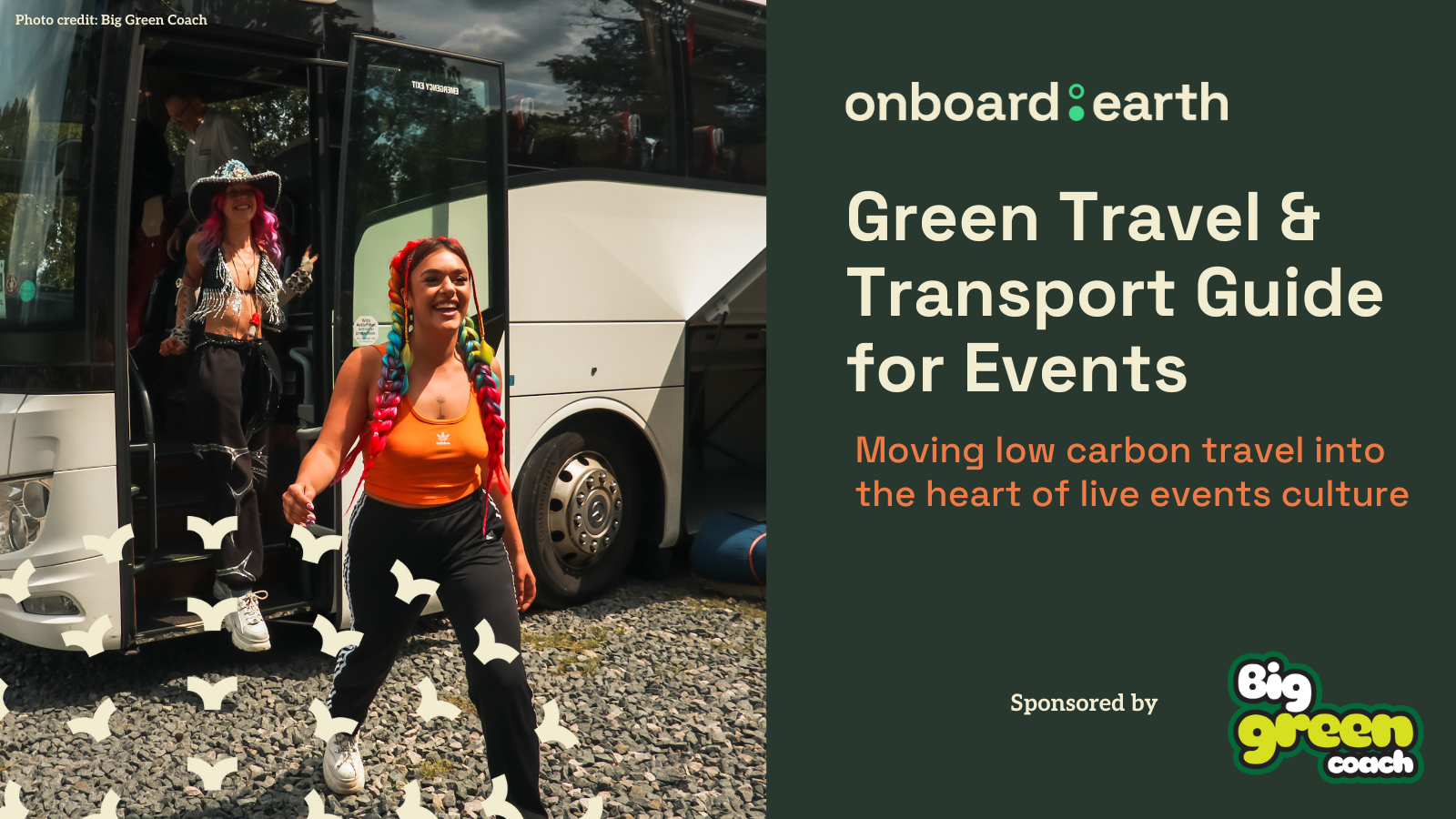 onboard:earth launches 2025 Green Travel & Transport Guide for Events