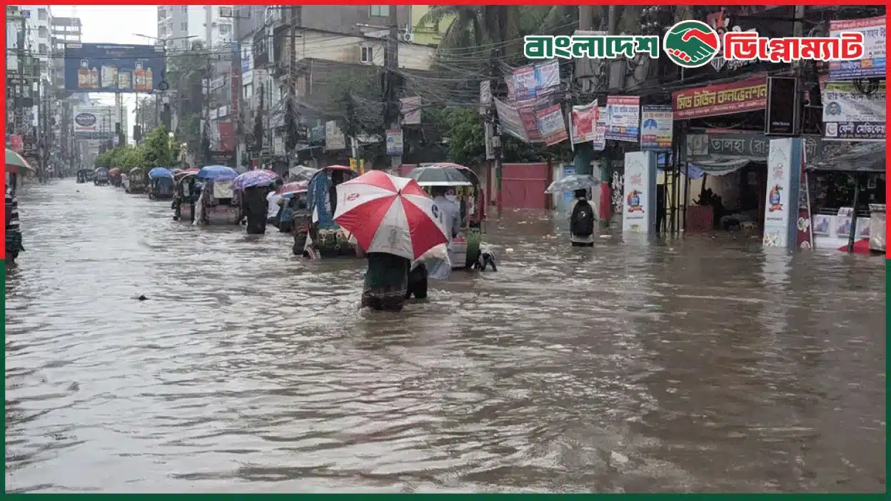 Flooding in Feni, breaking the dam of the Muhuri river, 5 grams flooded – Bangladesh Diplomat
