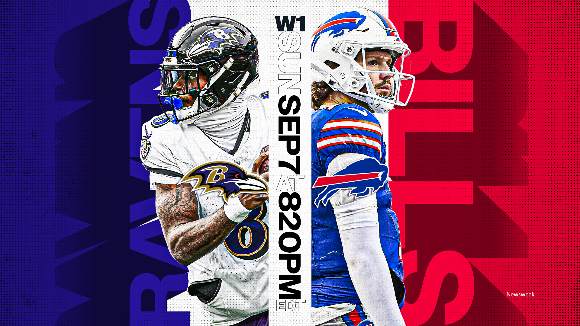 How to Watch Ravens vs Bills for Free: Live Stream NFL Week 1 Sunday Night Football, TV Channel