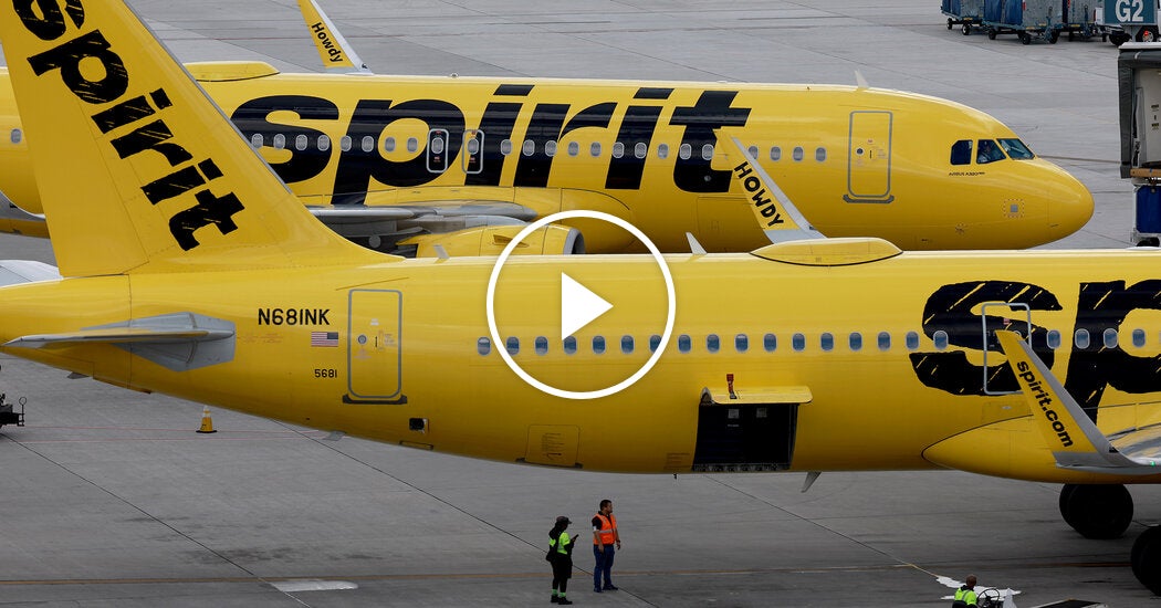 Spirit Airlines Pilot Scolded for Apparently Flying Near Air Force One