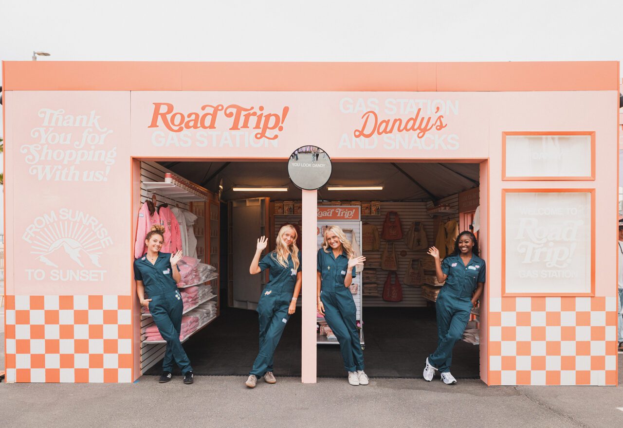 Maximizing Signage and Social on the Dandy Gas Station Tour