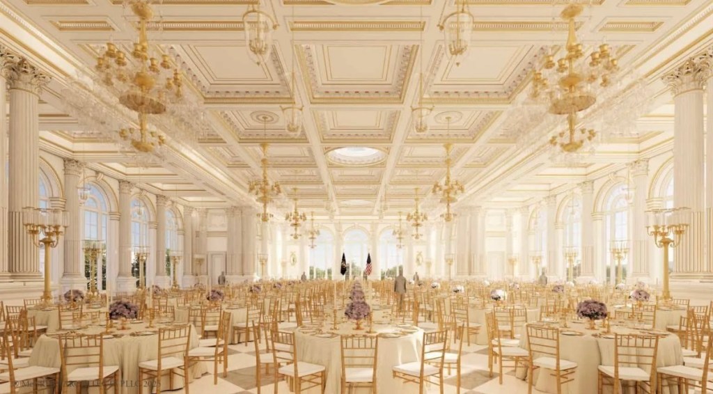 Demolition of White House’s East Wing Paves Way for Trump’s New Ballroom