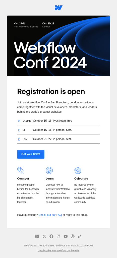 11 Event Email Examples Proven to Work